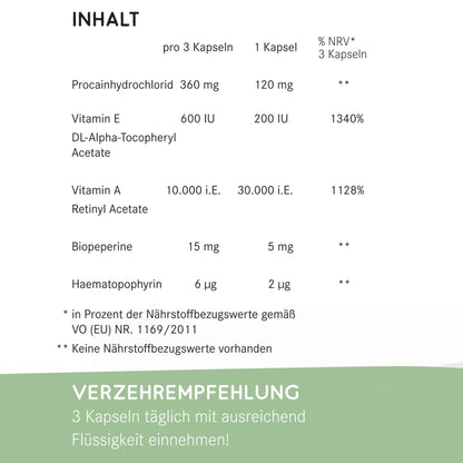 Gesundes Leben - Pure Verjüngung - 270 Kapseln